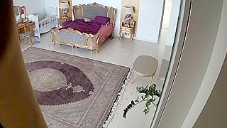 Hidden Cam Catches Cheating Latina Stepdaughter Fucking Horny Neighbor