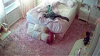 Horny Roommate Caught Masturbating On Hidden Camera In Shocking Voyeur Vid