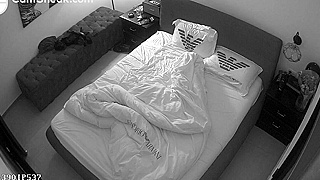 Hidden Spy Ipcam Catches Sexy Girl's Wild And Passionate Sex With Horny Man