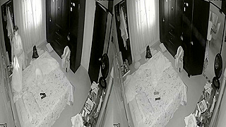 Spying Ipcam Catches Hot Blonde Teen Masturbating Hard And Loud