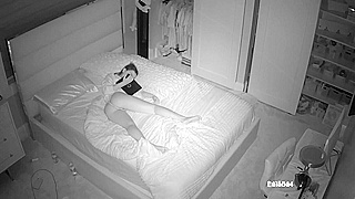 Hidden Spy Ipcam Catches Petite American Teen Girl Fingering Herself