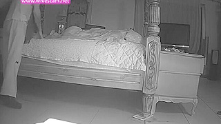 Spying On A Hot Girl Getting Fucked Hard By An Older Man On Bedroom Cctv