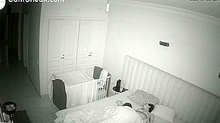 Spy Ipcam Busts Cheating Wife Giving Sloppy Blowjob To Horny Husband