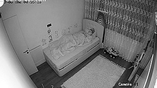 Arab Couple's Steamy Bedroom Fuck Caught On Hidden Spy Ipcam