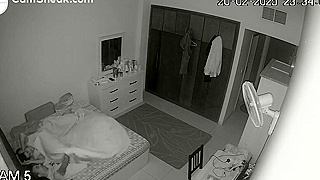 Hidden Spy Ipcam Catches Horny Dubai Couple Fucking On Hacked Cam