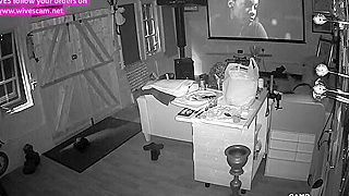 Watch As A Horny Milf Gets Filmed Fucking Hard On A Hidden Cctv Ip Cam