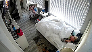Caught On Spy Ipcam, American Surfer Girl Masturbates Hard And Wild