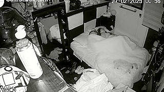 Caught On Hidden Spy Cam, Naughty Curly Teen Blowing And Riding Hard
