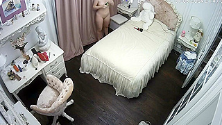 Spy Ipcam Hack, Sexy French Teen Caught Naked In Her Room