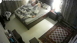 Spy Ipcam Captures Hacked Cam, Sexy Iranian Babe Fucked Hard By Horny Man