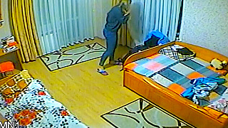 Two Horny Students Caught Fucking Hard In Their Shared Dorm Room