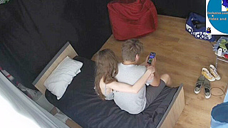 Forbidden Siblings Caught on IPCAM in Hot Intimate Acts