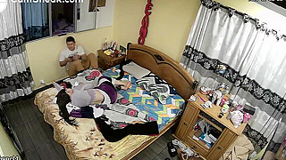 A Spanish Beauty Enthusiastically Gives A Hidden Spy Ipcam A Mind-Blowing Blowjob