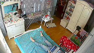 Hidden Spy Ipcam Catches German Girl Watching Hardcore Porn On Her Laptop