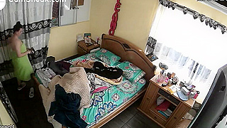 Ip Cam Catches Paraguayan Girl Changing After Slippery Shower