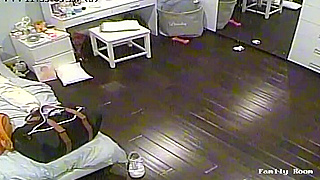 Hidden Camera Captures Teen Pleasuring Herself In Bed Caught In The Act