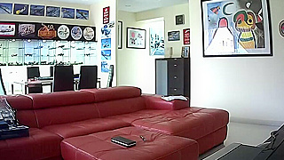 Hidden Spy Cam, Naughty British Babe Caught Finger-Fucking On Couch