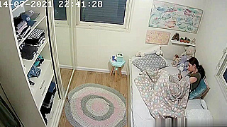 Watching A Young Girl Pleasure Herself On Ipcam In Her Bedroom