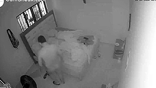 Exposed On Hidden Spy Ipcam, Fat Ass Blowjob Leads To Wild Fucking