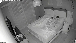 Voyeur Ip Cam Captures Spanish Chick Getting Licked And Fucked By Masked Man