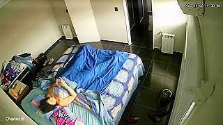 Spy Ipcam Busts Her Shameless Masturbation Session