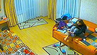 Caught On Cam - Filthy College Sluts Get Naughty In Their Dorm Room