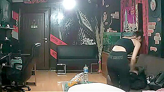 She Gets Pounded Hard In The Turkish Tattoo Parlor XXX