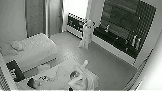 Peeking At Them Fuck - Hot Latin Couple's Wild After-Party Session