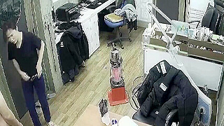 Korean Secretary Gets Fucked Hard By Her Boss