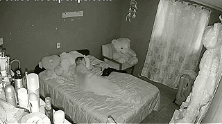 Eyeing A Naughty White Latina Pleasure Herself Live On Camera