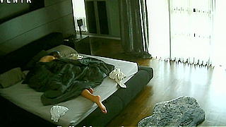 Caught Watching Intense German Married Couple's Waking Sex Session