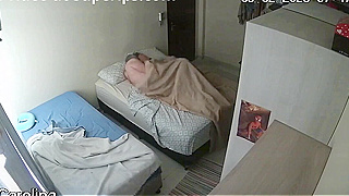 Voyeur Caught Petite Latina Wife Ravaging Her Horny Old Husband