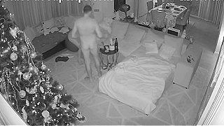 Spying On My Gorgeous Blonde Wife Get Fucked Hard On New Year's Eve