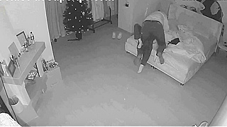 Hidden Camera Captures Ukrainian Wife's Wild Fuck Session In Routine