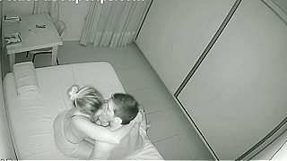 Hidden Camera Captures Cute Blonde Getting Fucked To Orgasm