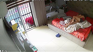 Spying On His Petite Latina Wife's Tight Pussy Get Fucked Hard