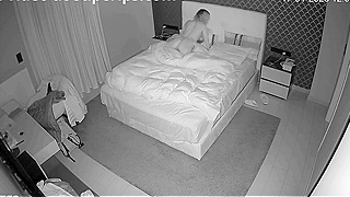 Caught On Hidden Cam - Slutty Wife Gets Fucked Hard In Her Own Bed