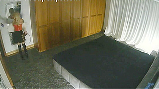 Voyeur Watches Gorgeous Blonde Babe Getting Fucked Hard And Moaning Loudly