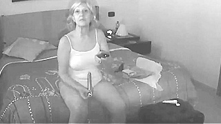 Voyeur Catches Wife Watching Porn And Masturbating Hard