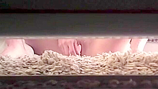 Girlfriend Caught Moaning Loudly While Riding Rabbit Vibrator On Hidden Spycam