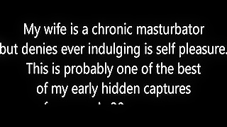 Lucky Voyeur Catches Wife Riding Dildo To Orgasm With Intense Contractions