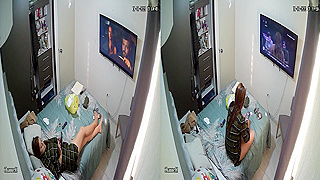 Hot Chick Masturbates Sensually While Watching Porn