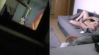 Neighbor MILF Spied Through Window, Caught Fucking