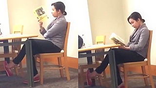 Husband Watches Secretly as Wife Masturbate and  Pictures Her Kneeling in Front of That Woman
