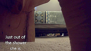 Peeking At An Insatiable Granny's Wild Yuletide Ride And Nuts Orgasms