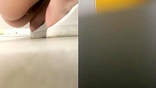 Caught On Hidden Cam - Naughty Babe Masturbates After Peeing In Secret