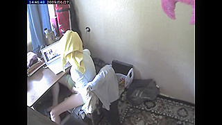 Husband Watches Secretly as Wife Masturbate and  Imagines Her Best Friend's Mouth on Her Neck