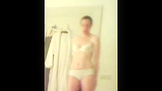 Spying On Her Cock Tease And Cum Loudly In Steamy Voyeur Vid
