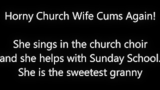 Mature Church Wife Caught Masturbating On Hidden Cam, Moaning Loudly While Orgasming