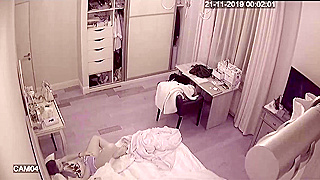 Hidden Camera Captures College Teen's Intense Orgasm During Wild Session